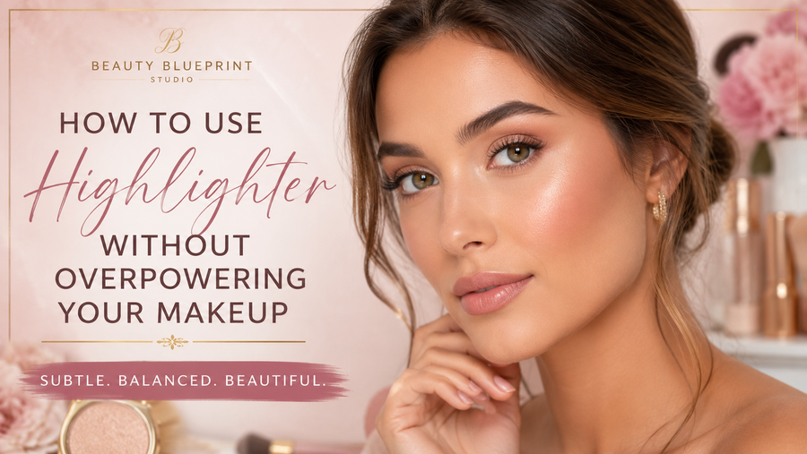 How to Use Highlighter Without Overpowering Makeup