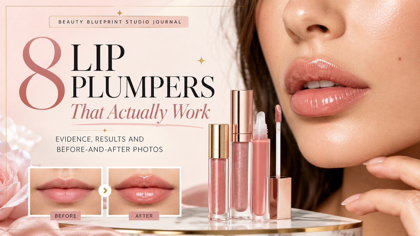8 Lip Plumpers That Actually Work: Evidence, Results and Before-and-After Photos